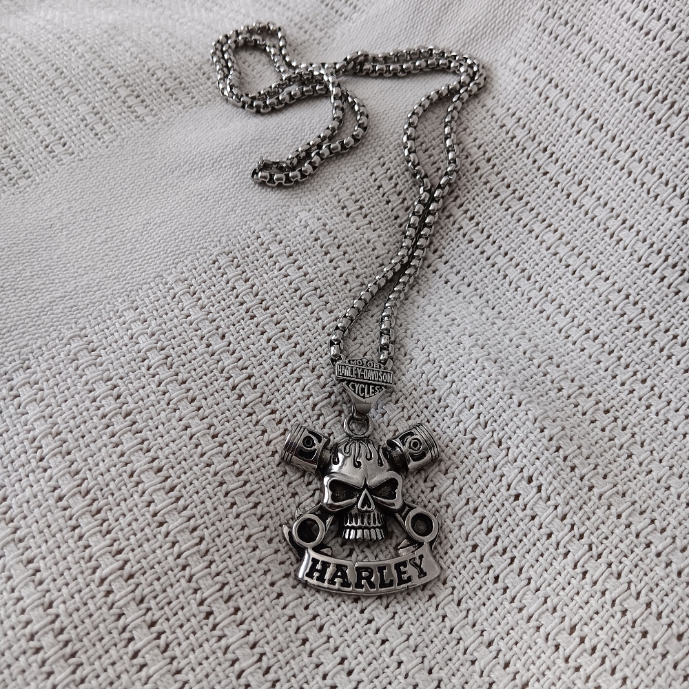 💕SOLD 💕 Harley Davidson Willie G Chain Necklace